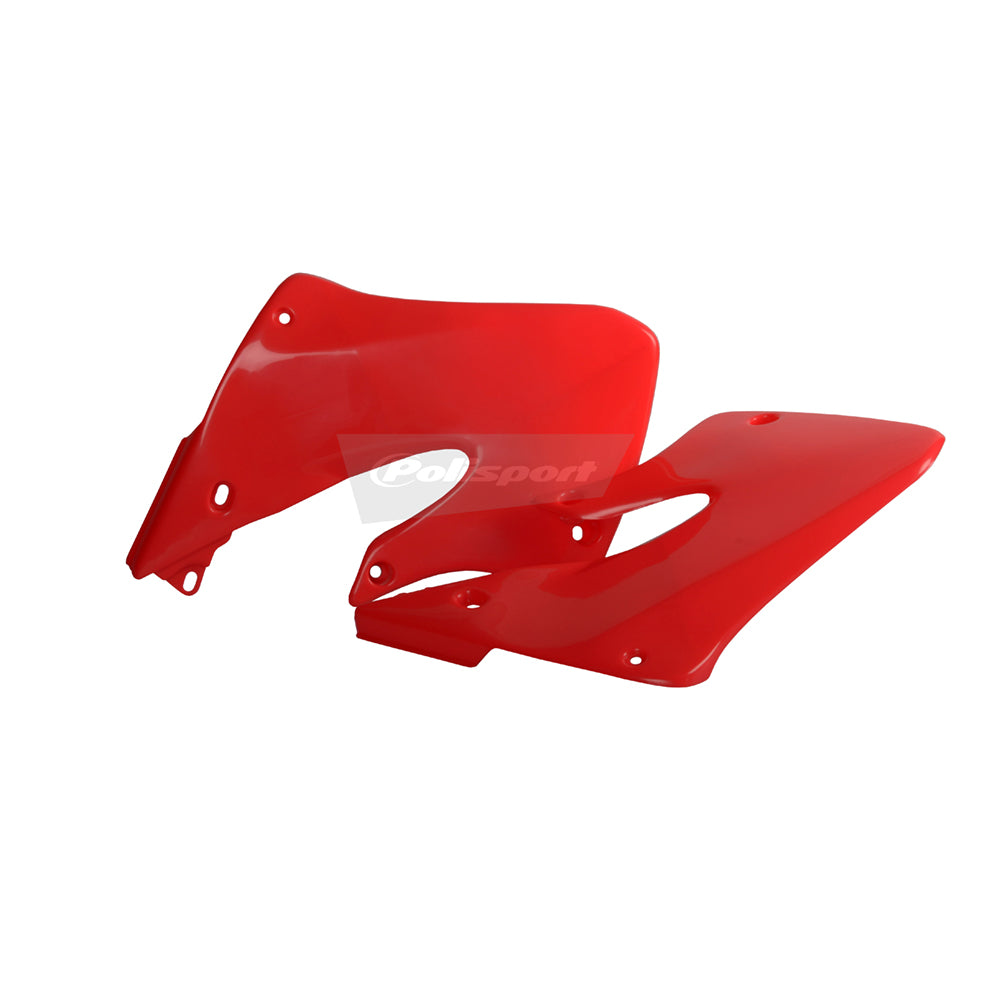 Polisport Rad Radiator Scoops Tank Panels For Honda CR 250R OEM Colors Fluo Red 1997-1999